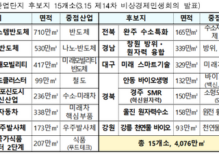 추경호 “국가 첨단산단 2026년 착공”, 전방위적 지원