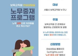 서울시, 어린이집 보육교직원 노무 중재 프로그램 운영한다 