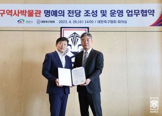 대한축구협회, 천안시와 ‘한국축구 명예의 전당’ 조성 협약 체결