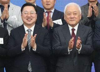 김한길 "대전, 국민통합 시대 선도할 것"…이장우와 업무협약