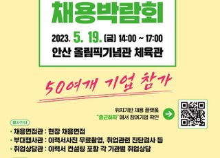 안산·시흥 스마트허브 채용박람회, 오는 19일 개최