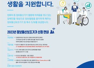 경기도, 장애인 정보통신보조기기 신청·접수…125종 1000대 보급