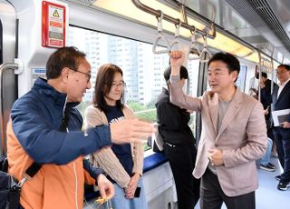 김동근 의정부시장, 출근 시간대 의정부경전철 안전 점검에 나서