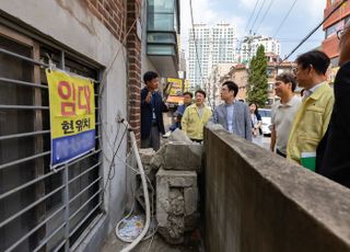 오병권 경기도 부지사, 고양시 침수방지시설 설치현장 점검