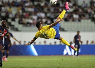 ‘이강인 결장’ PSG, 호날두 침묵 알 나스르와 무승부