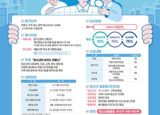 '청소년이 바꾸는 의왕' 의왕시, 청소년정책제안대회 참가자 모집