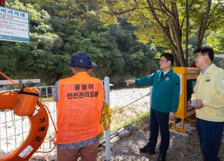 오병권 경기도 부지사, 가평 물놀이 안전사고·폭염 대응 점검