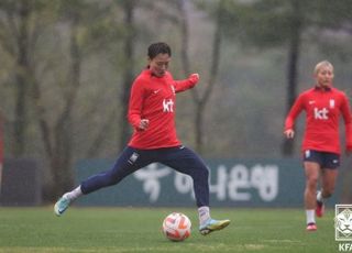 여자축구 최유리, 햄스트링 파열로 낙마…정설빈 대체 발탁