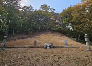 남양주시 별내 덕릉마을 경원군 묘역에 160년 전 비석 다시 세워져