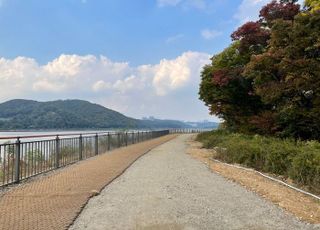 용인 기흥저수지 10km 순환산책로 마지막 구간 조성 완료