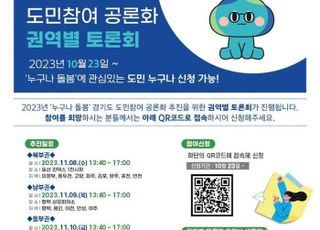 경기도, 올해 공론화 의제 ‘누구나 돌봄’정책 선정