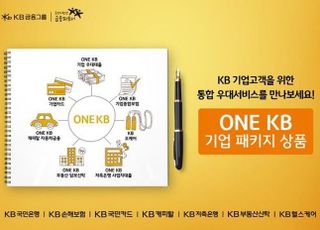 KB금융, 중소기업 대상 'ONE KB 기업 패키지 상품' 리뉴얼