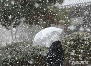 다시 영하권 추위 속 곳곳 '첫눈'...건강에는 악영향 "눈 직접 맞지 마세요"