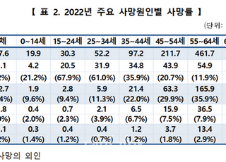 15~44세 사망원인 1위 ‘손상’…추락·낙상 입원율 매년 증가