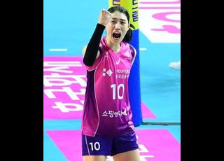 흥국생명 전승 이끈 김연경, 2라운드 MVP 선정…남자부 MVP 임성진