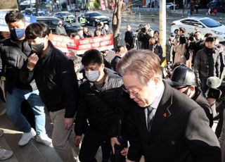 이재명 부산행…'엑스포 무산' 총공세, '부울경 표심' 공략 시도