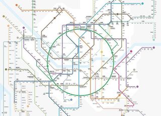 서울 지하철 노선도 바뀐다…2호선 원형에 직선‧대각선 구성