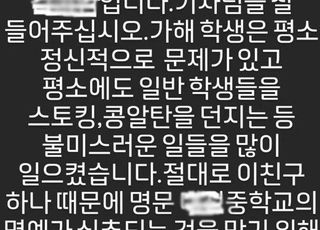 배현진 습격범의 동창생, 전교부회장 얘기 들어보니…