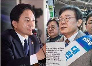 이재명, 원희룡 그냥 지나쳐갔다?…달아오르는 '명룡대전'