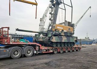 현대로템, 폴란드 K2 전차 18대 현지 도착… "품질 검사 만전"