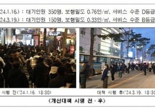 [3월 25일(월) 오늘, 서울시] '광역버스 대란' 명동, 운행시간 최대 13분 빨라져 