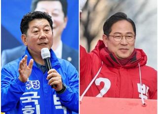 박수영 46.5% vs 박재호 44.6%…지지율차 1.9%p로 좁혀졌다 [D-12 부산 남구]