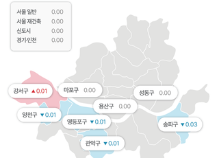 [주간부동산시황] 서울 아파트값 2주 연속 보합…전셋값은 상승세