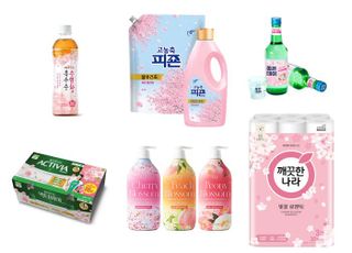 유통업계, 벚꽃 한정판으로 봄맞이 마케팅 승부수