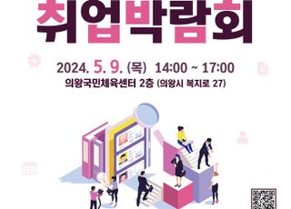 의왕시, 2024년 취업박람회 오는 5월 9일 개최