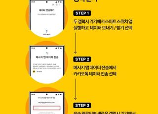 삼성 "기기변경시 카톡 사진·영상 백업 가능"