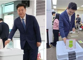 [출구조사] '양산을' 김두관 50.6% vs 김태호 49.4%…초접전
