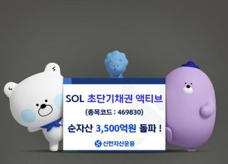 신한운용 ‘SOL 초단기채권 액티브’ 순자산 3500억 돌파