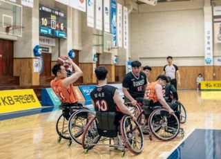 KB금융, '장애인 인식 개선' 휠체어 농구대회 지원