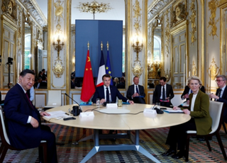 中·佛·EU 정상 회담…'우크라 전쟁·보호 무역' 관련 치열한 공방전 