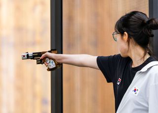사격 양지인, 바쿠 월드컵 여자 25m 공기권총 금메달…파리 청신호