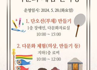 [김포 소식] 통진도서관, ‘다문화 체험 한마당’ 운영