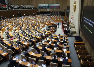 국회 돌아온 '채상병 특검법' 다시 부결…與 표 단속 먹혔나