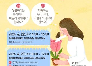 수원시, 2024아동·청소년정신건강캠페인 대국민 공개강좌 개최