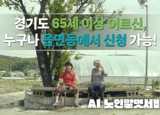 경기도, AI 노인말벗서비스 시행 두 달여 만에 신청자 5000명 돌파