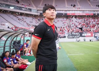 ‘코리아컵 8강행’ 김기동 감독 “늦게 끝나 죄송, 우리 축구 조금씩 나온다”