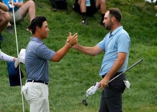 PGA 김주형, 랭킹 1위 셰플러와 연장 접전 끝에 준우승