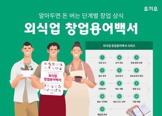 요기요, '외식업 창업용어백서' 무료 배포