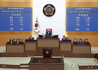 서울시의회 '학생인권조례 폐지' 의장 직권 공포