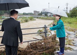 용인특례시의회 의장.부의장 등 집중호우 피해 현장 점검