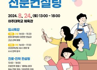 수원특례시, '진로·진학 전문 컨설팅' 참가자 모집