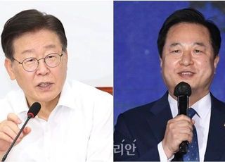 [속보] 이재명, '盧 고향' 경남서 90% 깨졌다…김두관 소폭 상승한 11%