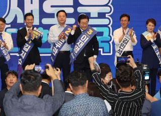 [속보] 이재명, 충북서 득표율 88% 쐐기…김두관 9.6% 기록