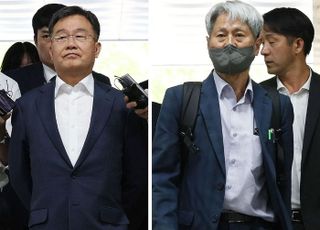 김만배·신학림 첫 재판 "언론조작한 것처럼 검찰에서 기소"…전면 부인  