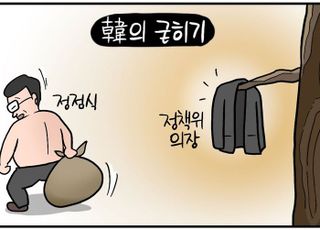 [D-시사만평]  한동훈의 국힘, '친윤' 정점식 정책위의장 '교체?'…주도권 확보?