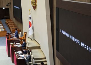 '25만원 살포법·이진숙 탄핵안' 국회 통과…野 또 강행처리